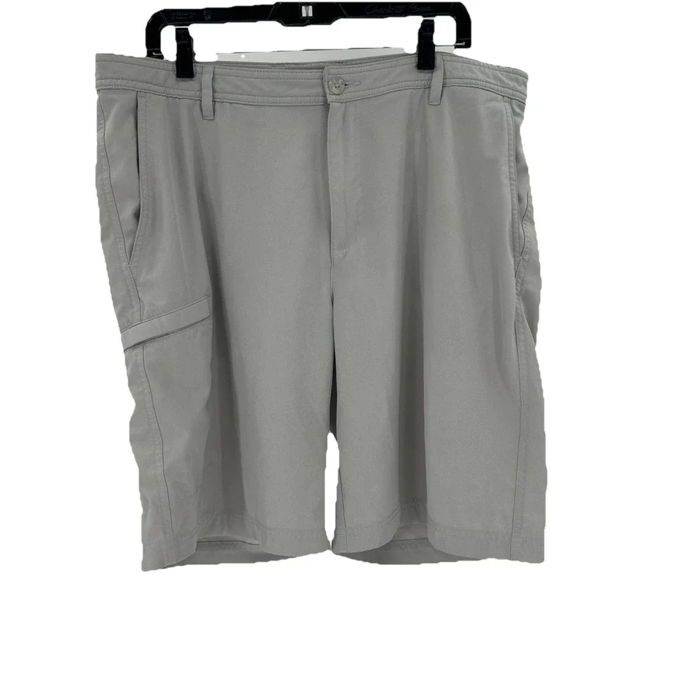 Columbia PFG‎ Mens Gray Performance Fishing Gear Shorts Size 36 Utility Outdoor